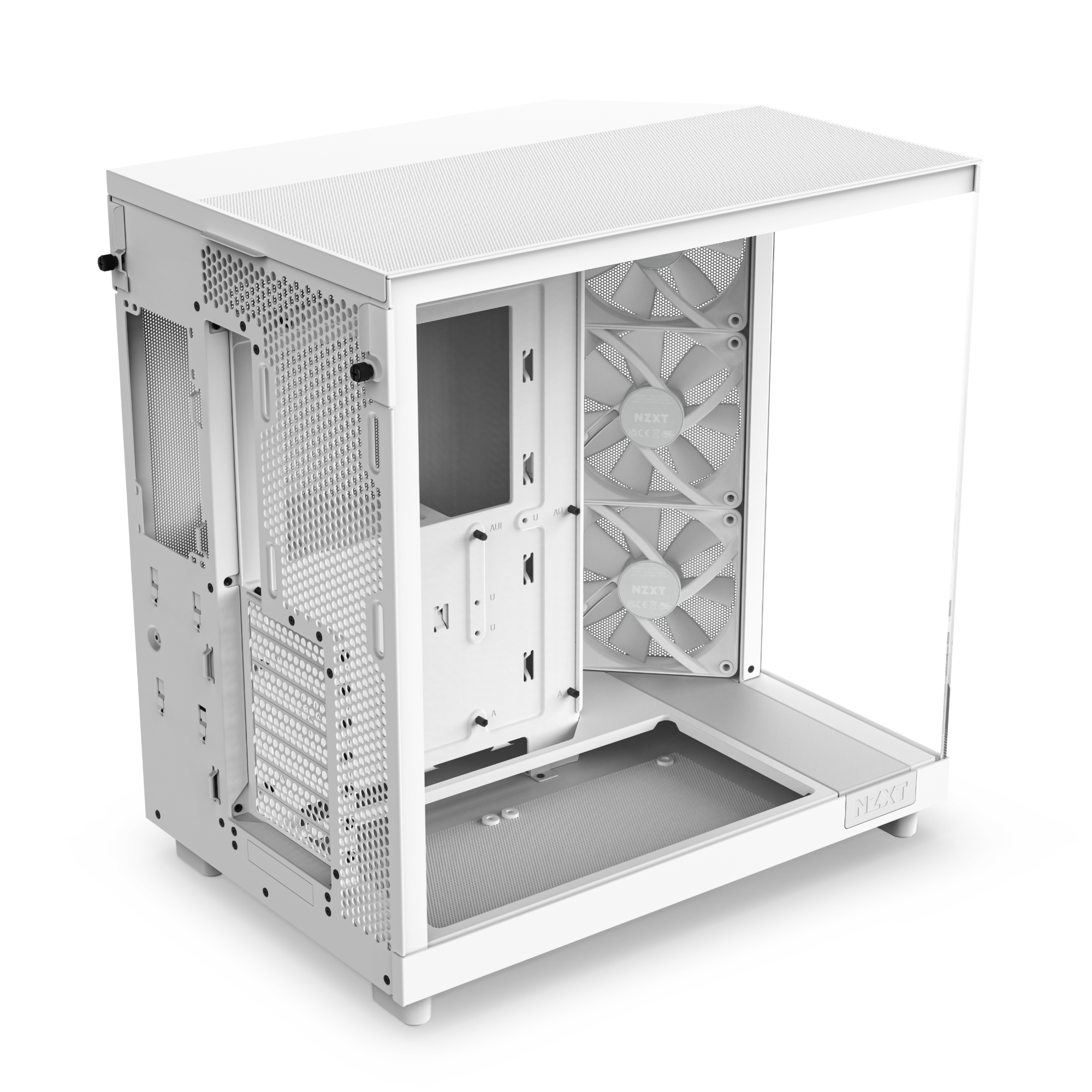 NZXT H6 Flow RGB White PC Case Review - eTeknix