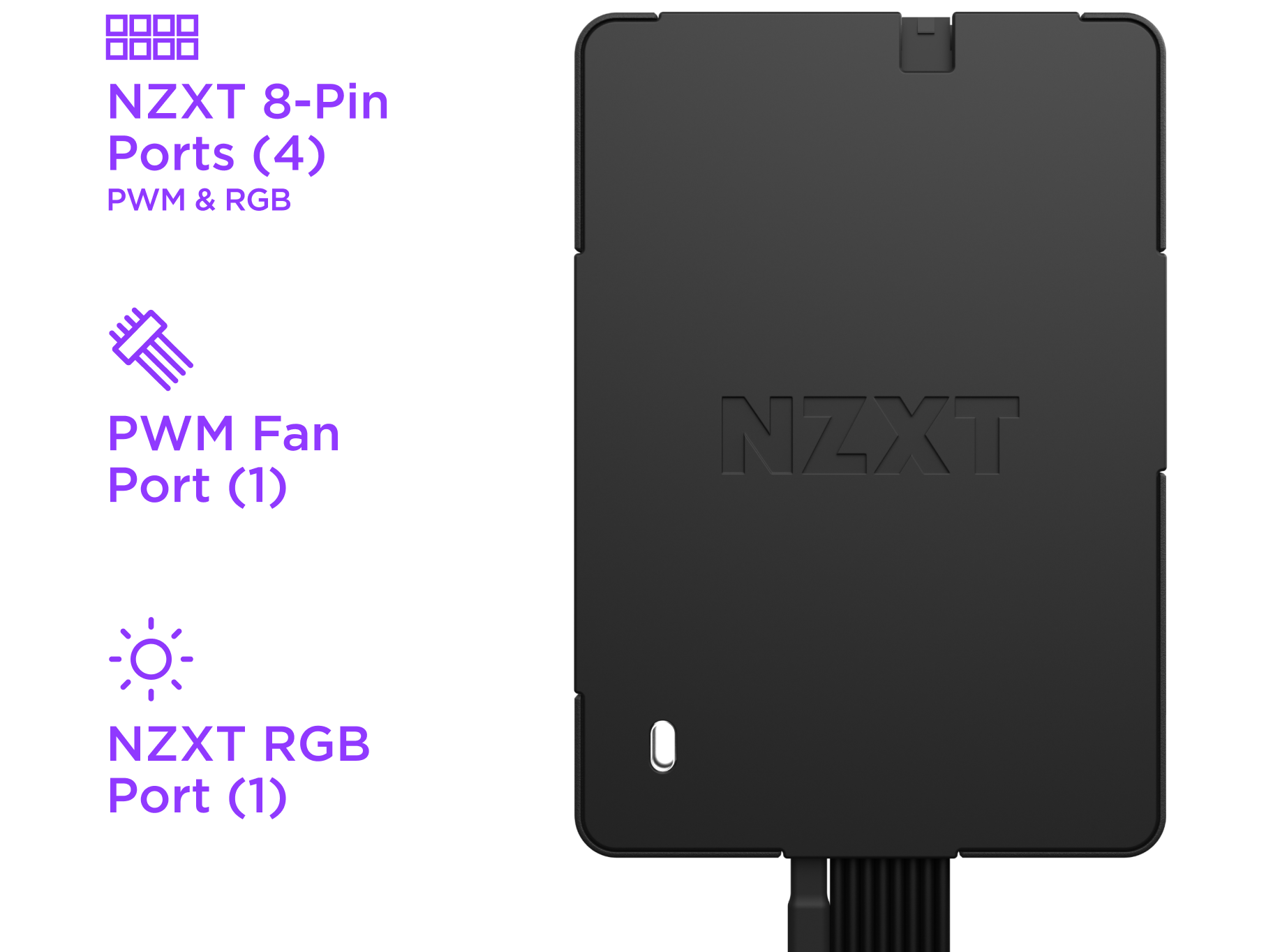 NZXT | Controllers | Digital RGB Lighting and Fan Control