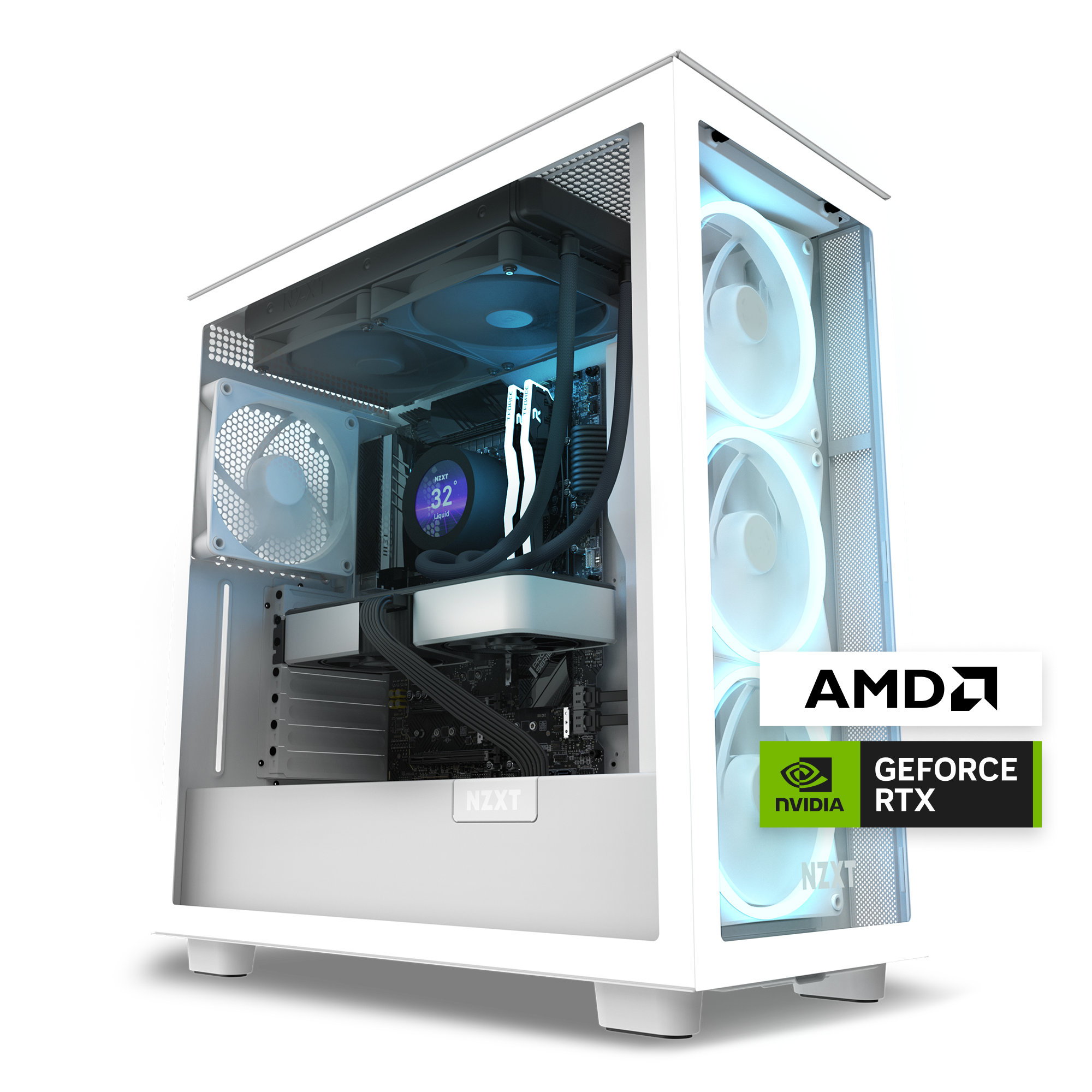 NZXT| Player PC | 4070 Edition | Prebuilt Gaming PC NZXT| Player PC | 4070 Edition | Prebuilt Gaming PC