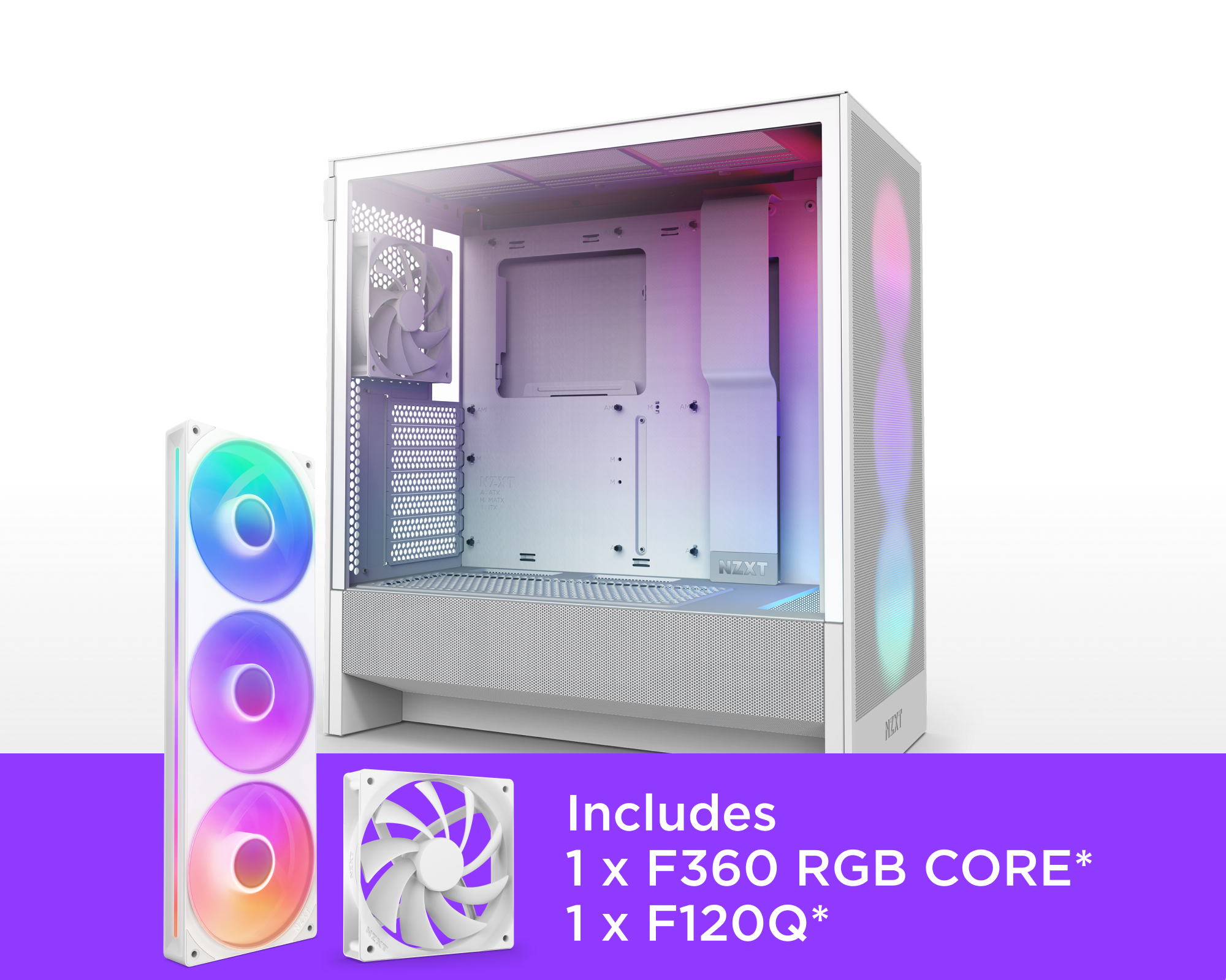 H5 Flow RGB | High Airflow RGB PC Gaming Case | NZXT