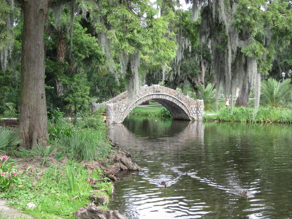 New Orlreans City Park Bridge