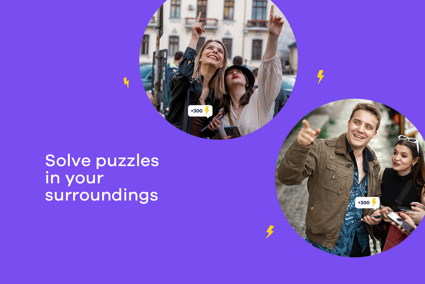 Solve puzzles in your sorroundings