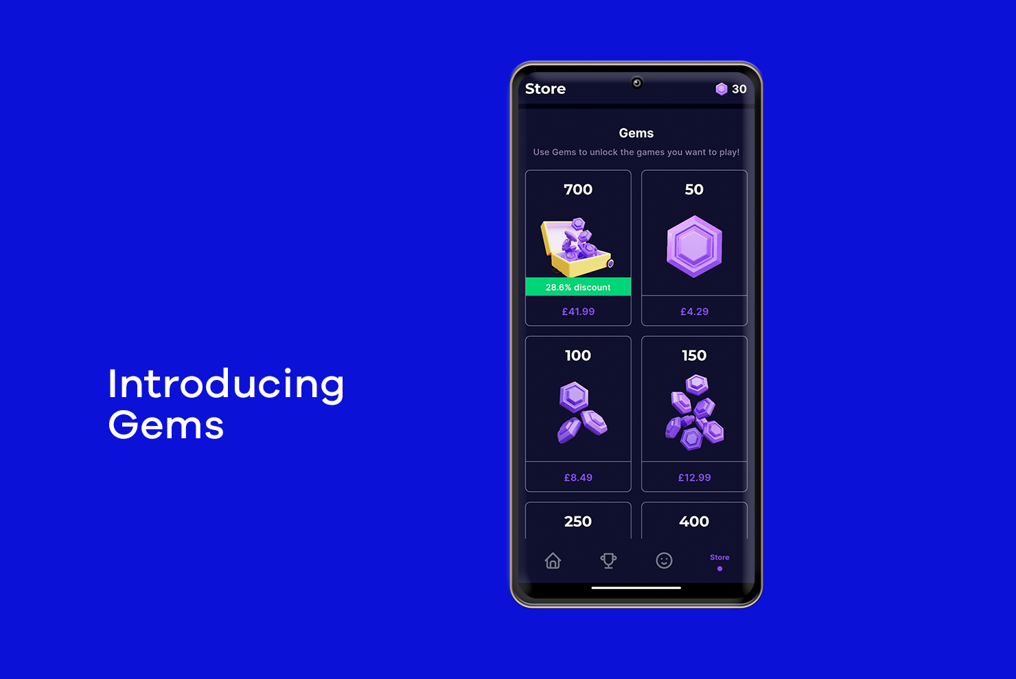 Introducing Gems in Questo App