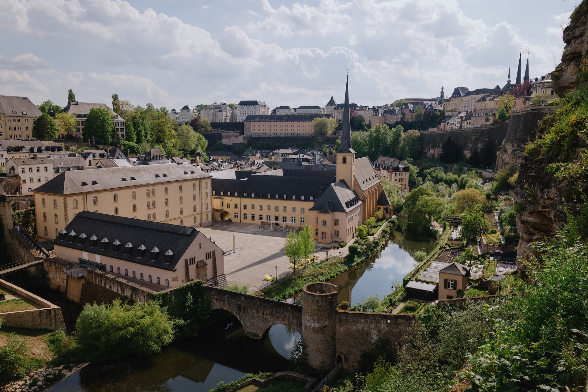 Luxembourg medieval centre