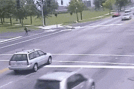 Unmarked Intersection