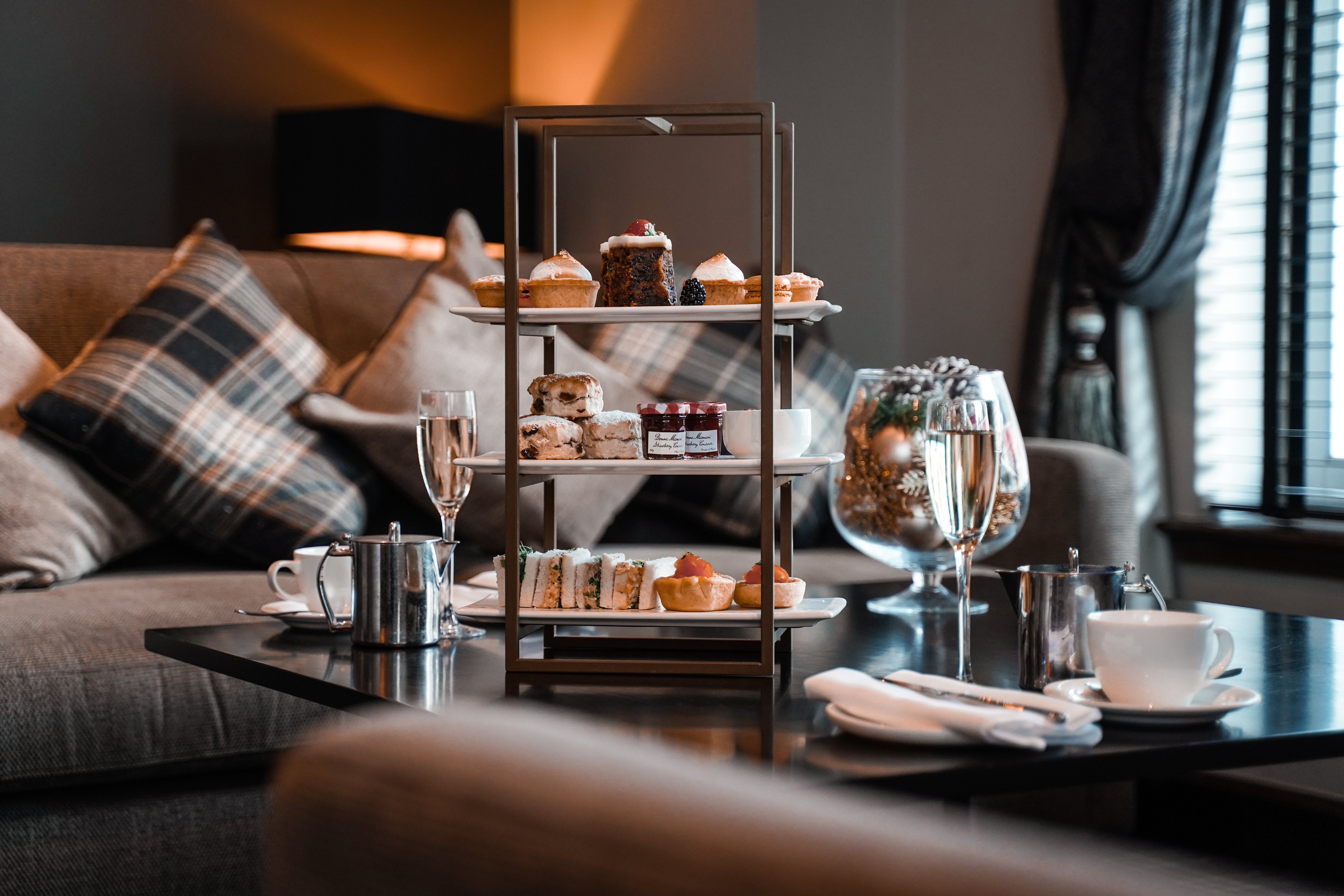 Luxury Festive Afternoon Tea Macdonald Ansty Hall