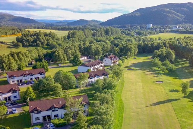 Spey Valley Aerial View