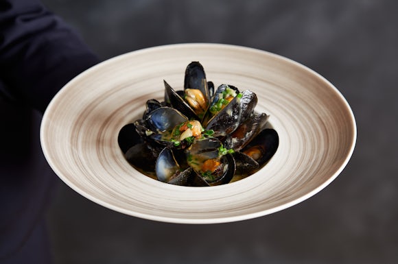 Mussels in Cider