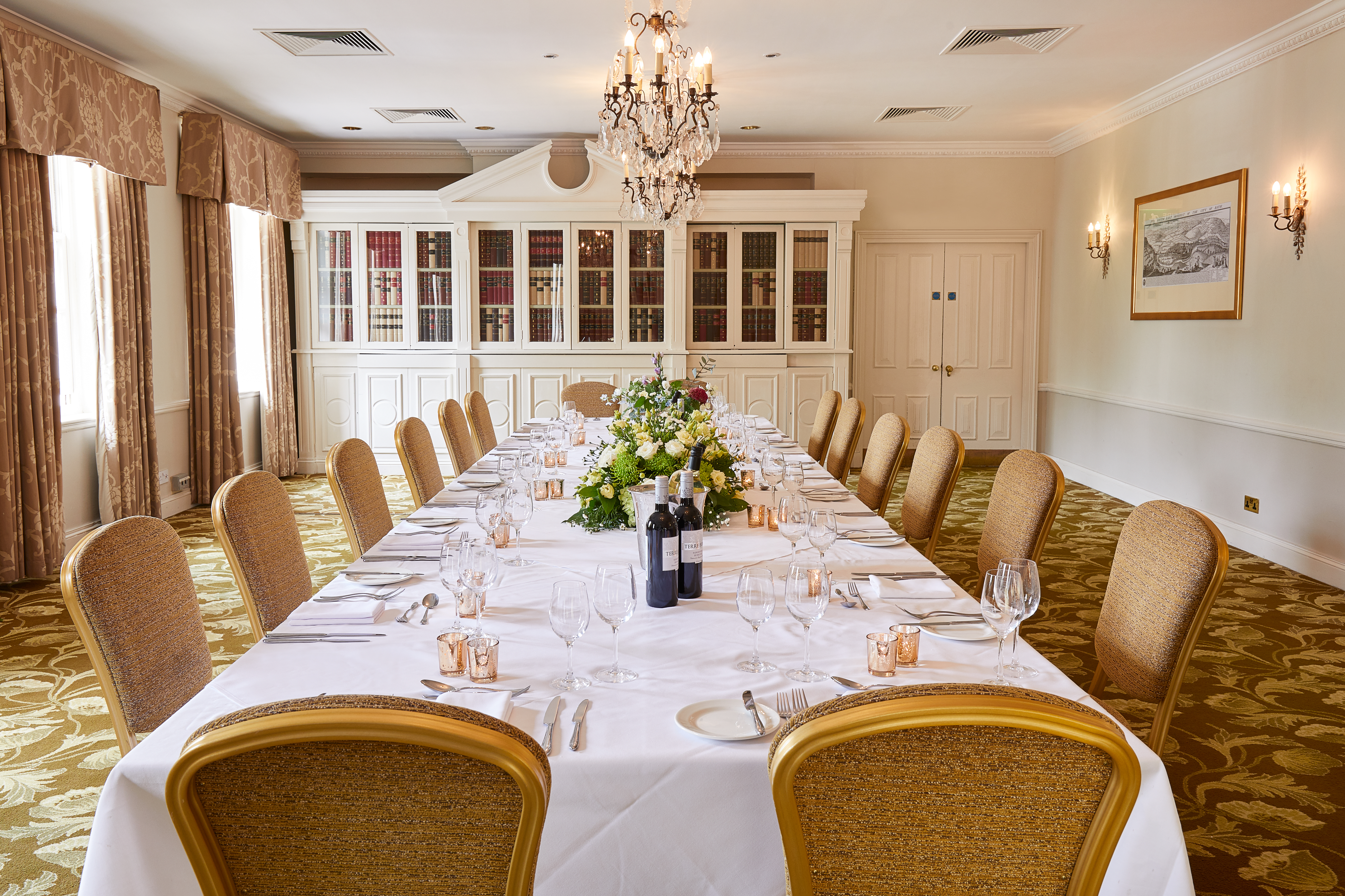 Kennet Room Private Dining Set-Up
