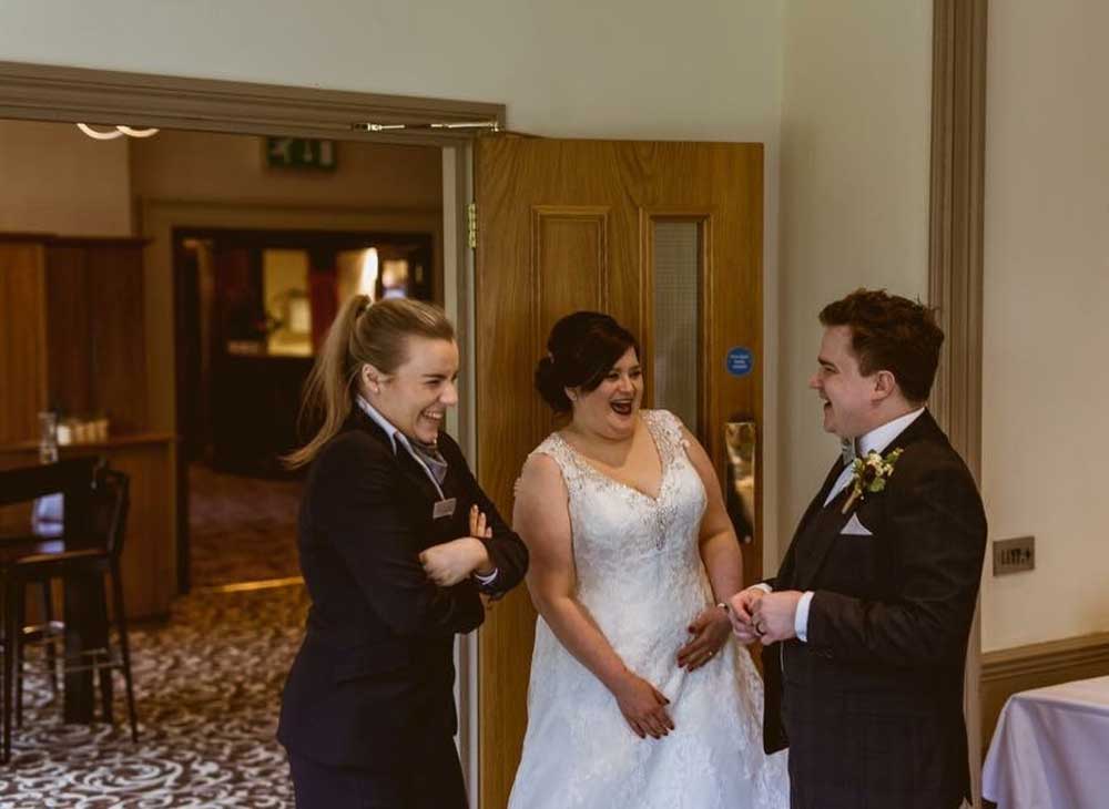 Wedding Co-ordinator Evee at Frimley