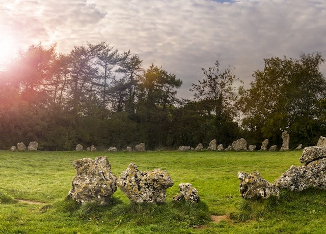Neolithic stones near Rollright, Oxfordshire