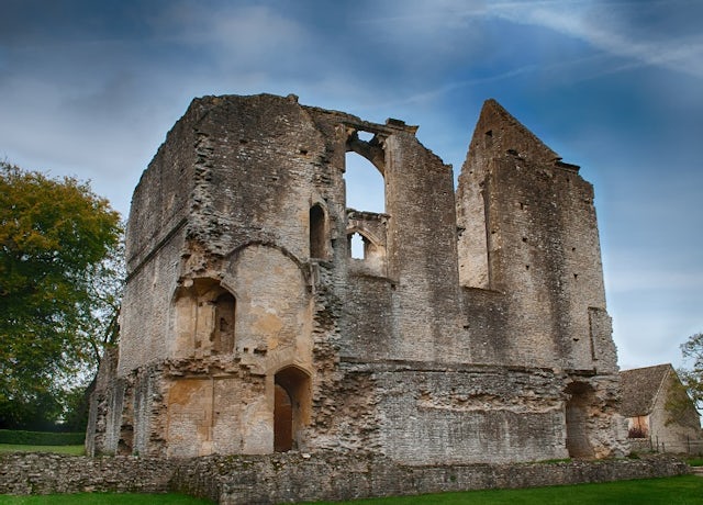 The ruins of Minster Lovell Hall, Oxfordshire