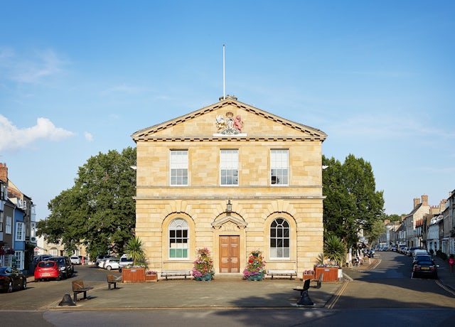 Town Hall in Woodstock, Oxfordshire