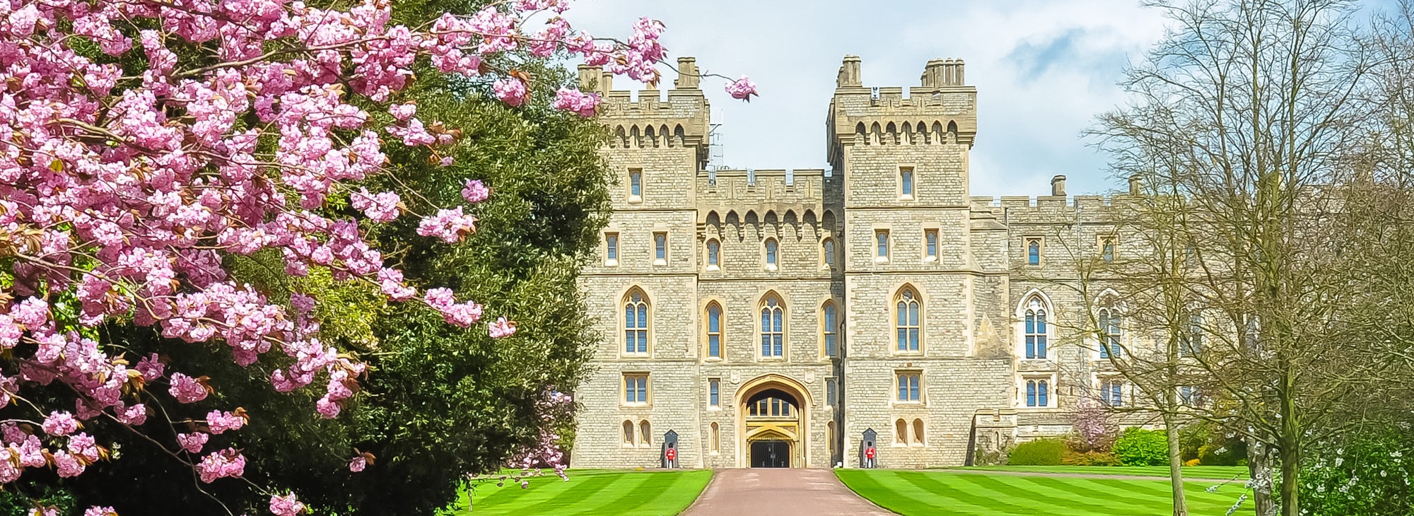 Castle in spring Castle in spring
