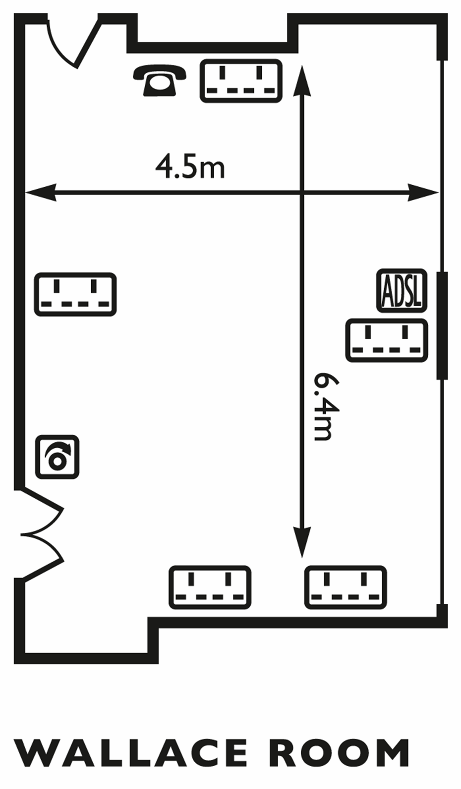 Wallace Room Floor Plan