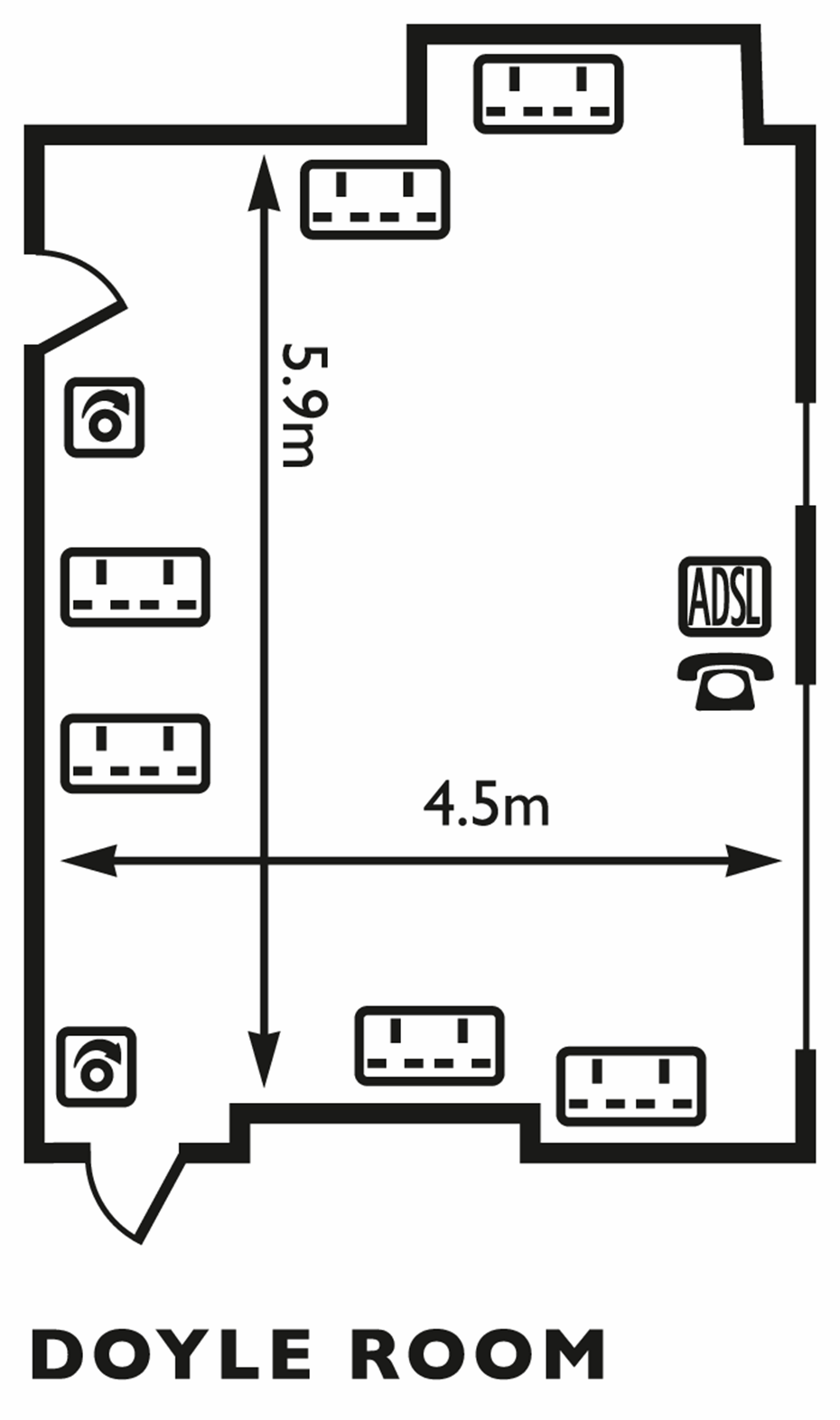 Doyle Room Floor Plan