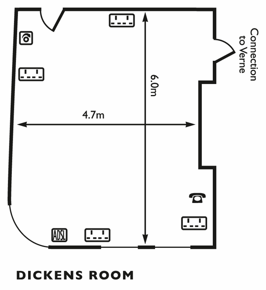 Dickens Room Floor Plan