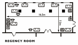 Regency Room Floor Plan