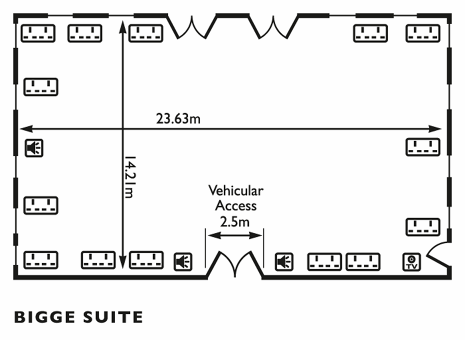 Bigge Suite Floor Plan