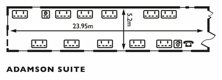 Adamson Suite Floor Plan