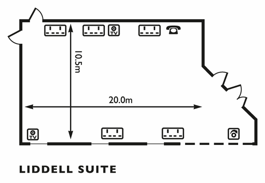 Liddell Suite Floor Plan