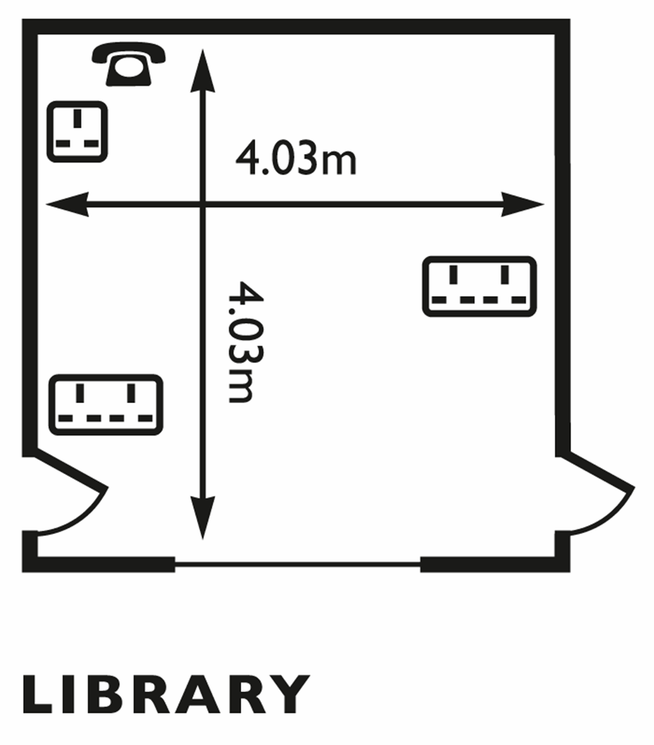 Linden Hall Library Floor Plan