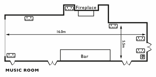 Music Room Floor Plan