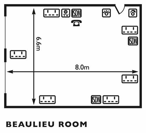 Beaulieu Room Floor Plan