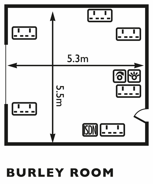 Burley Room Floor Plan