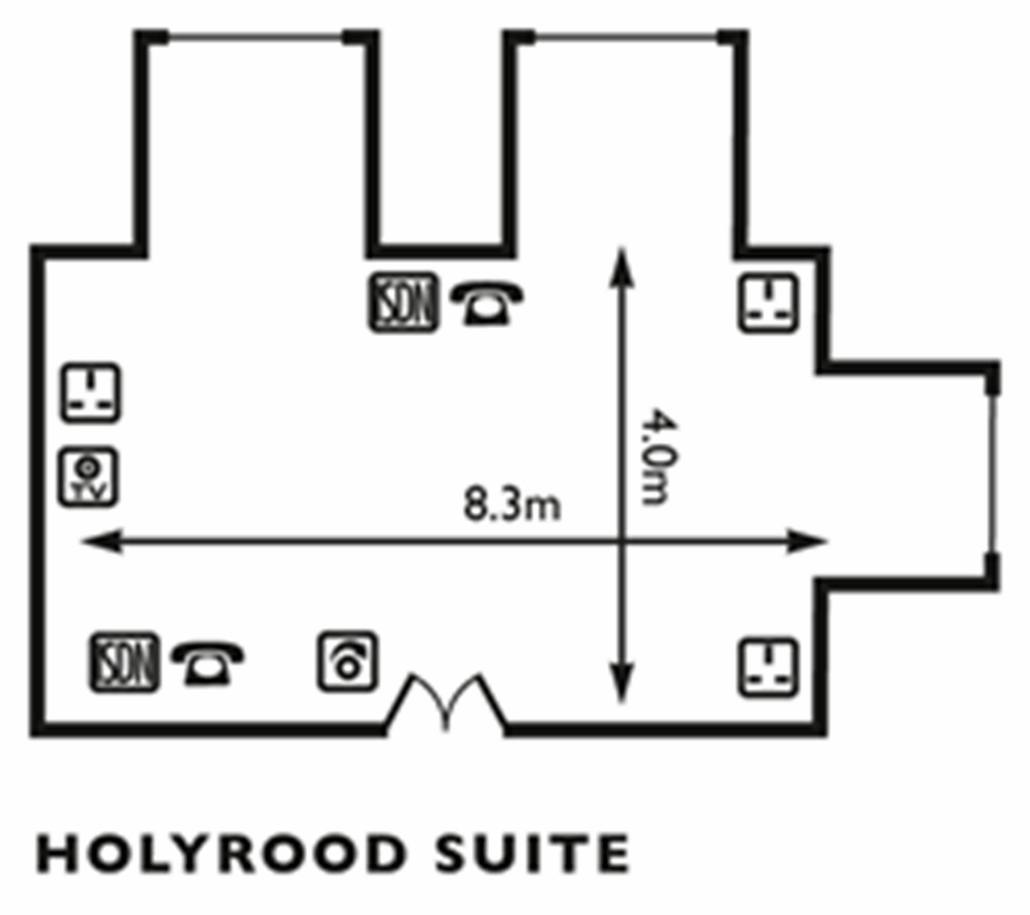 Holyrood Suite Floorplan