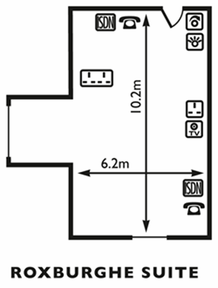 Roxburghe Suite Floor Plan