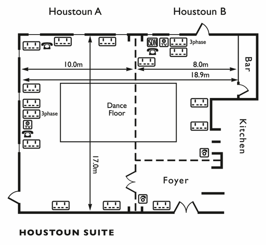 Houstoun Suite Floor Plan