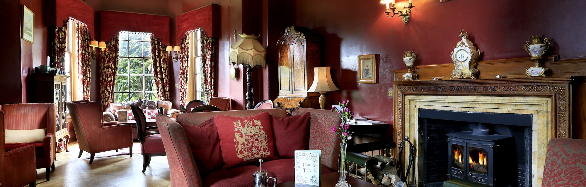 Drawing Room at Pittodrie House Drawing Room at Pittodrie House