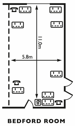 Bedford Room Floor Plan