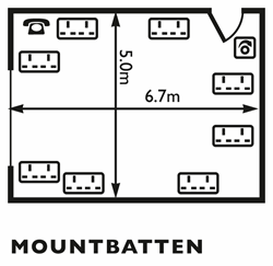 Mountbatten Suite Floor Plan