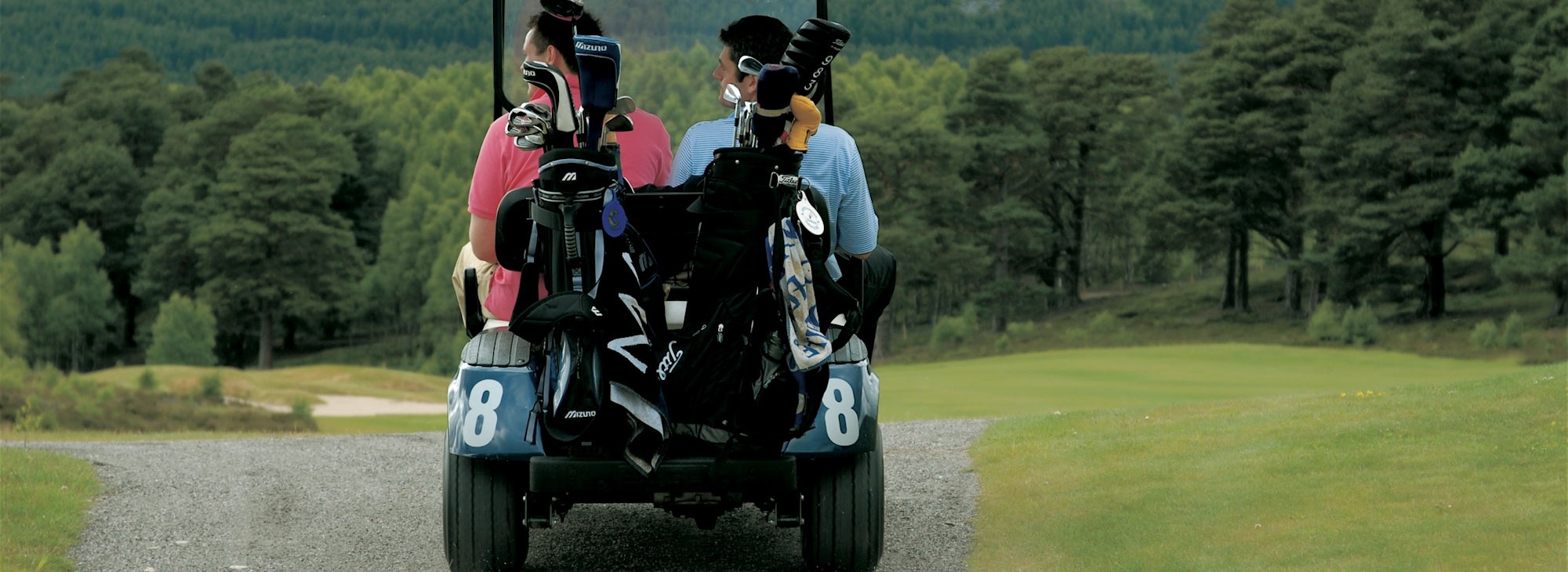 Buggy at Spey Valley Golf Buggy at Spey Valley Golf