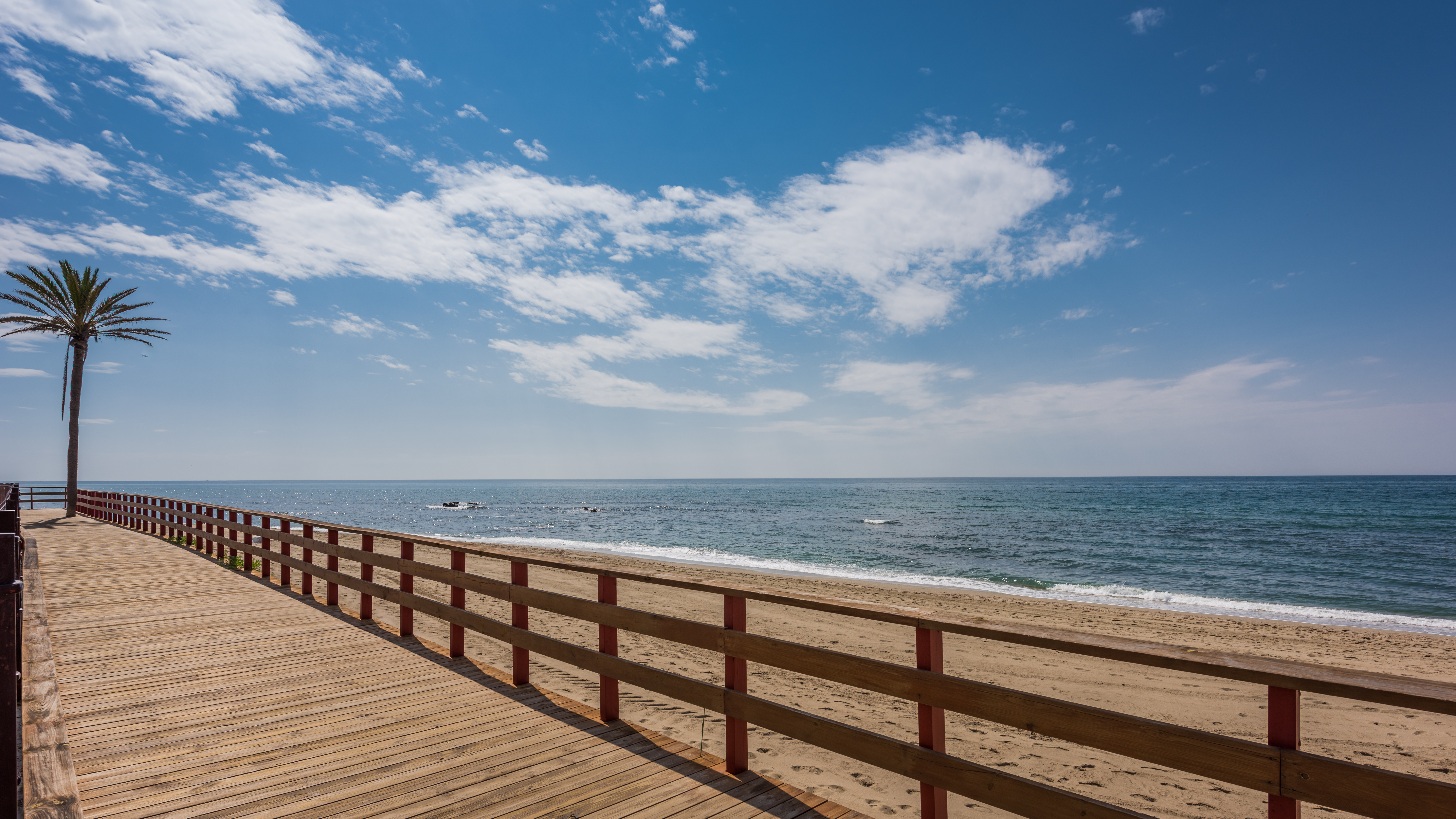 Boardwalk at Leila Playa