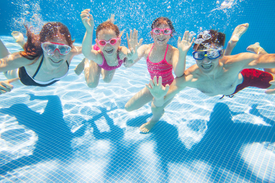 Kids in Pool