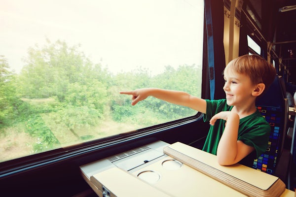 Child on Train
