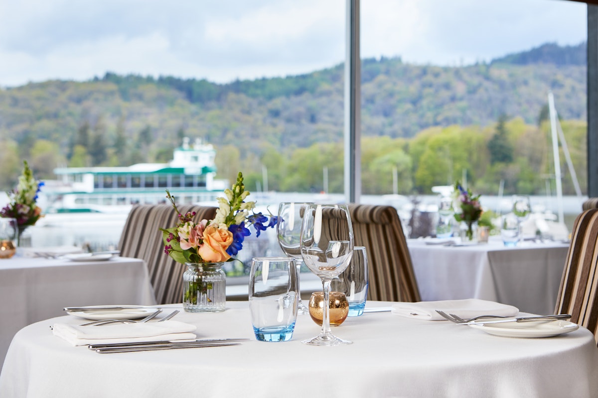 The Lakeview Restaurant at Macdonald Old England Hotel