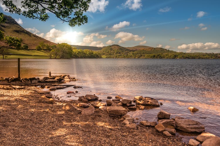 The Ullswater Way is a new 21 mile walking route around Ullswater in the Lake District. ... The route includes Pooley Bridge, Aira Force, Glenridding, Patterdale and Howtown.