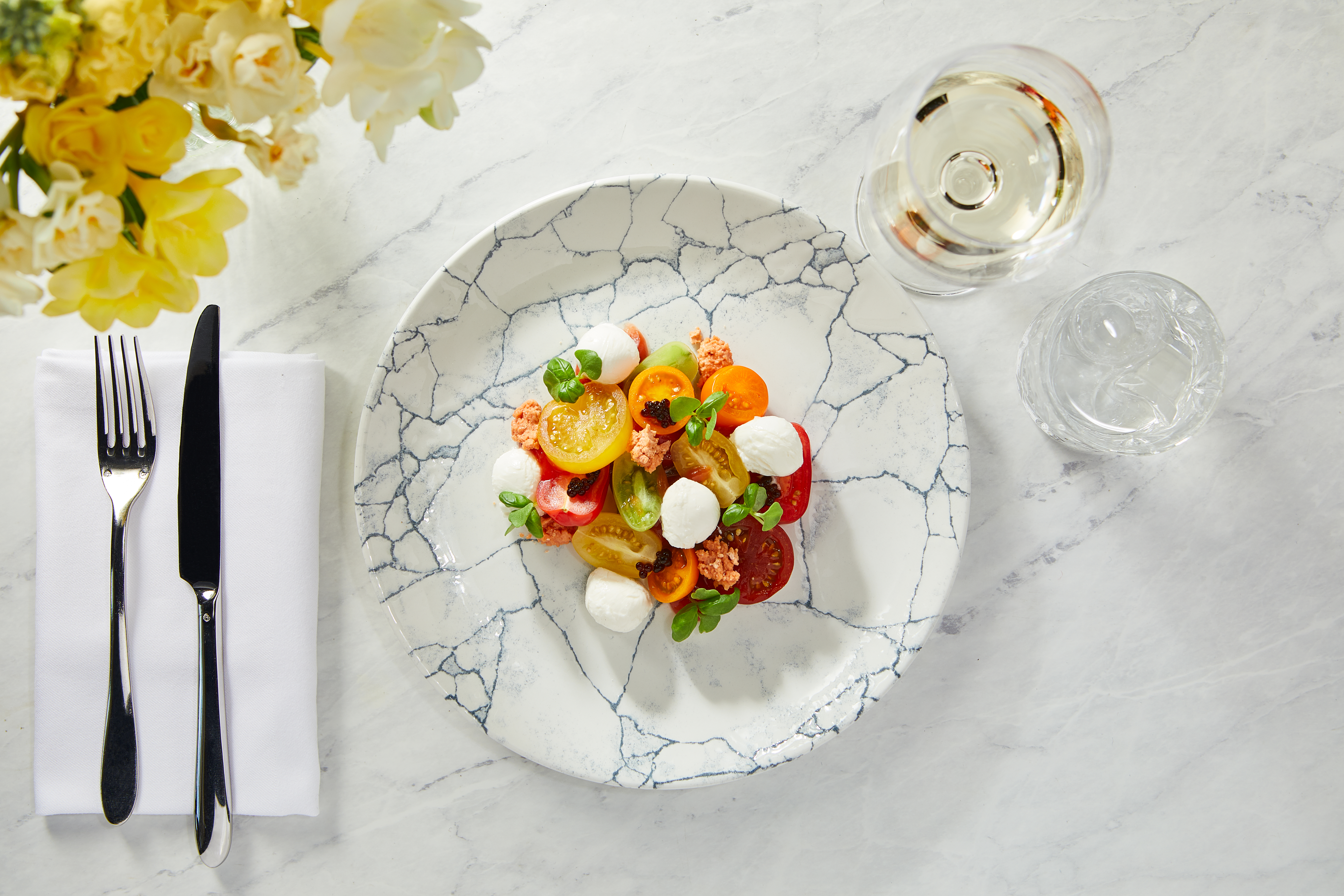 Tomato & Mozzarella, Leeming House