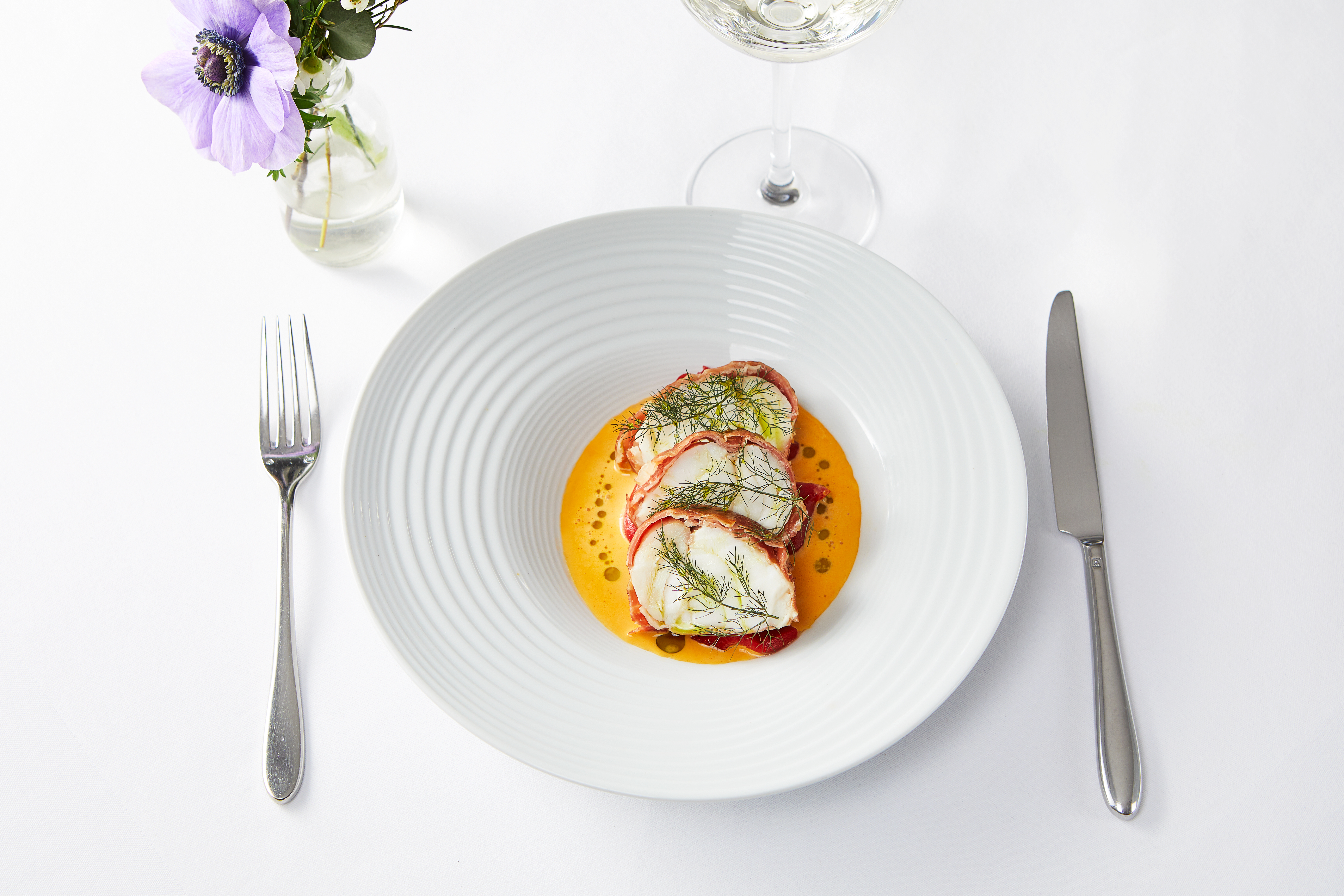 Pancetta Wrapped Monkfish