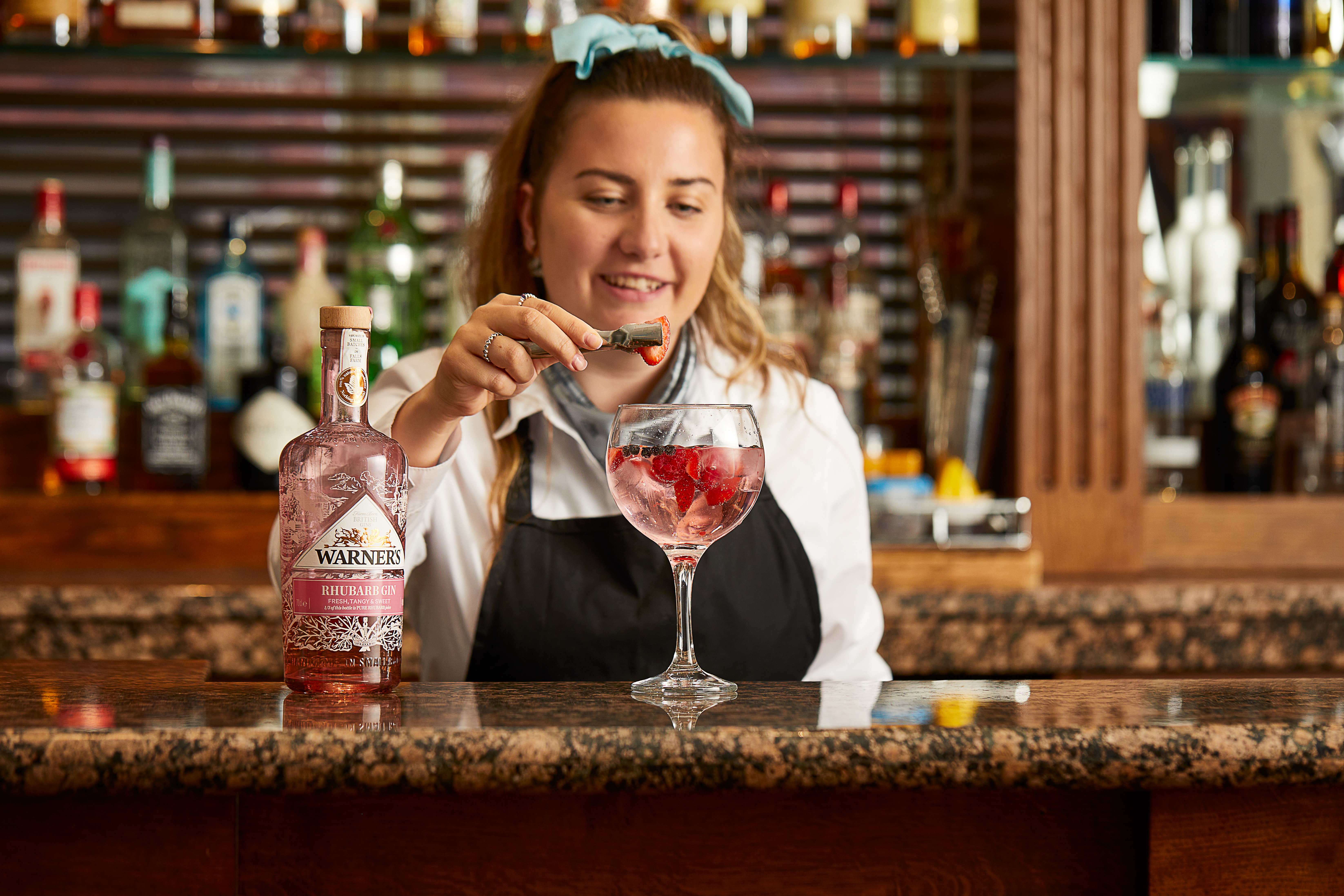 Cocktails at New Blossoms, Chester