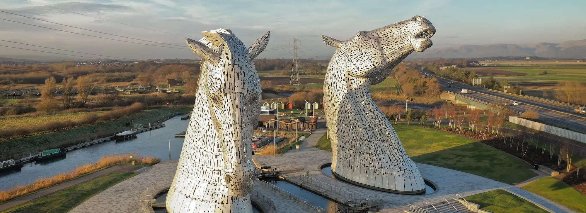 The Kelpies, near Stirling