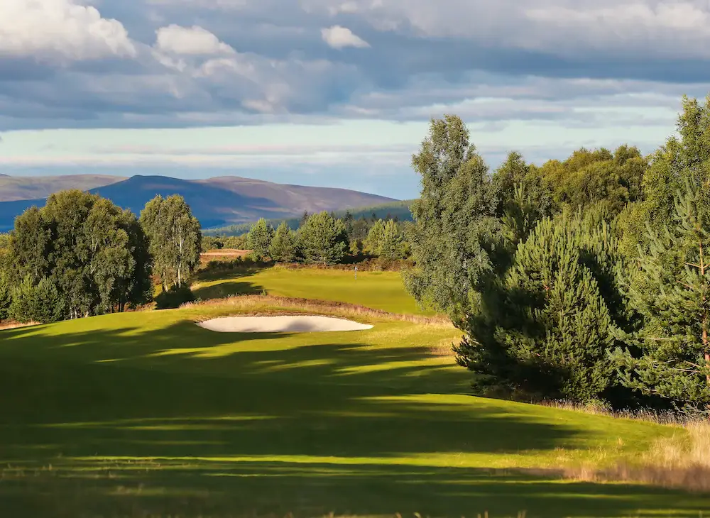 11th hole at Spey Valley