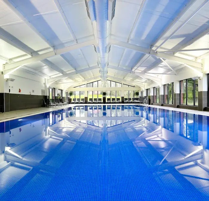 Pool at Hill Valley Hotel in Shropshire