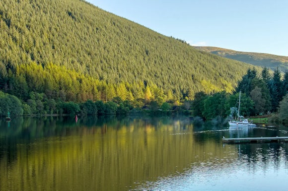 Loch Oich in the Scottish Highlands