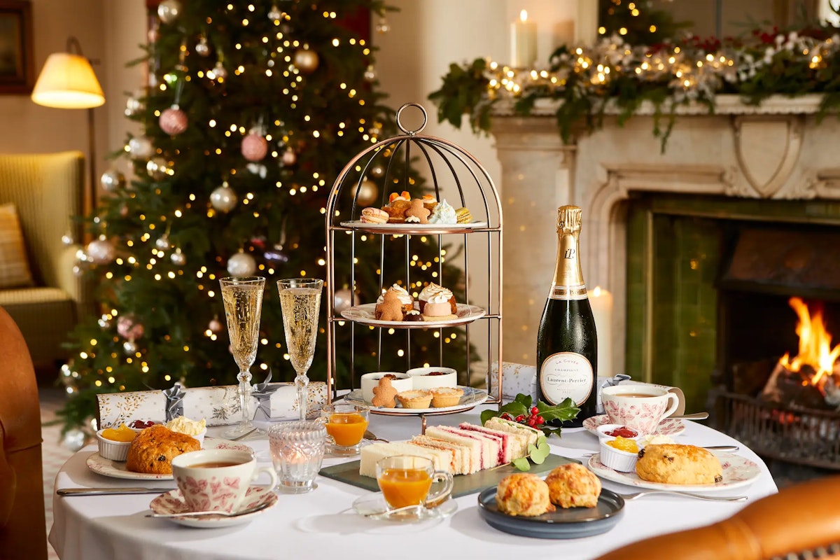 Christmas Afternoon Tea in Bath Bath Spa Hotel