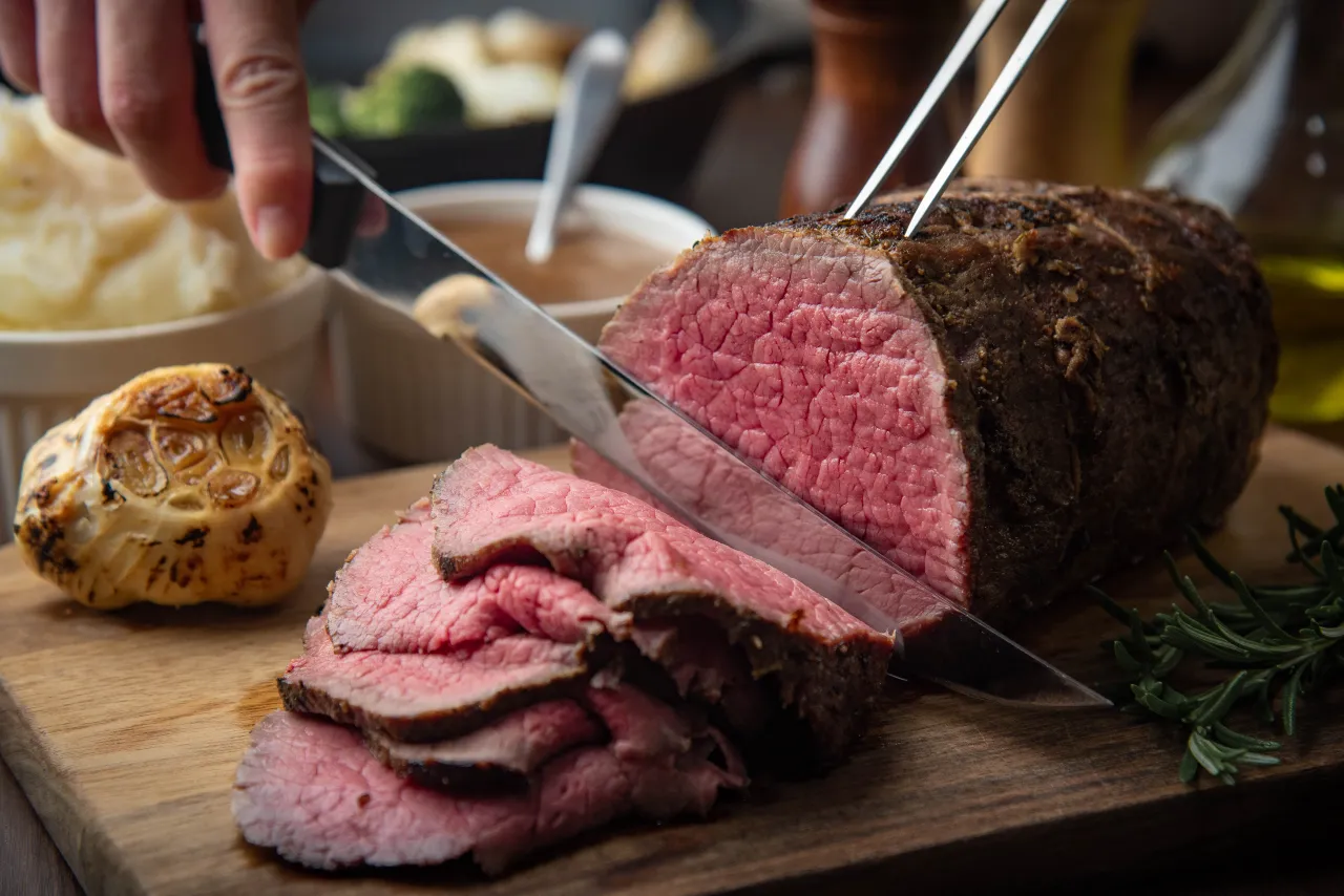 Roast Beef Slicing